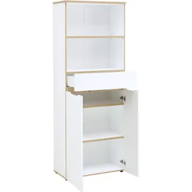 Innostyle Memphis Aktenschrank 75 x 38 x 197 cm weiß
