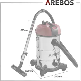 Arebos Industriestaubsauger