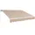 Vevor Einziehbare Markise 304,8 x 243,84 cm beige/braun