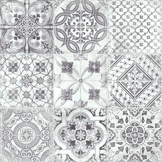 Geotiles Manises Bodenfliese negro 60,8x60,8 cm matt MANISES61