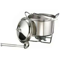 Haushalt International HI 16180 Feuerzangen Bowle Set mit Schöpfkelle Zuckerhutablage