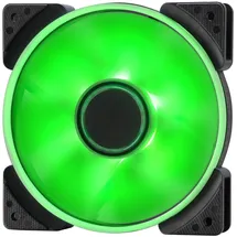 Fractal Design Prisma SL-12 120mm Green LED LLS Bearing Computer Gehäuse Lüfter, grün