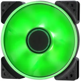 Fractal Design Prisma SL-12 120mm Green LED LLS Bearing Computer Gehäuse Lüfter, grün