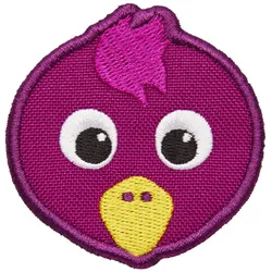 Affenzahn Klett Badge | Accessoires Kinder für Kinder | Vogel