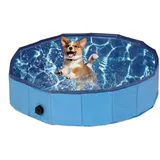 Relaxdays Hundepool 1-tlg Ø 80 cm Blau