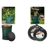 Bradas Gartensack POP UP HARD 90 Liter dunkelgrün