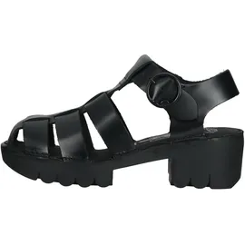 Fly london Riemchensandale Damen Schwarz 40