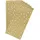 Clairefontaine 394116C Packung mit 50 Geschenktüten Kraft, 16x30+5cm, HerzeGold
