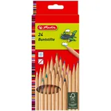 Herlitz Buntstifte natur VE=24 Stück