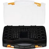 VOLTCRAFT Batteriebox 180x Micro (AAA), Mignon (AA), Baby (C), Mono (D), 9V Block 35 x 9 x 23,5 mm