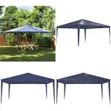 Vidaxl - Partyzelt 4x4 m Blau - Outdoor-Pavillon - Gartenpavillon - Partyzelt Blau - Sonnenschutz - Wetterfestes Zelt - Home & Living