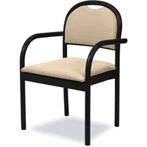 Home Affaire Armlehnstuhl ROMA Massivholz beige/schwarz