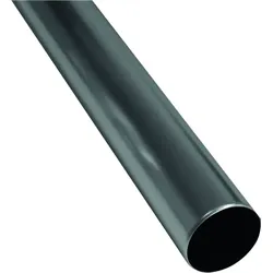 Fallrohr Aluminium silber pressblank
