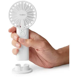 Nedis 6 cm Handventilator Weiß