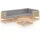vidaXL Garten-Lounge-Set 6-tlg. Kiefer grau