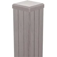 GROJA Zaunpfosten 7 x 240 cm Beige