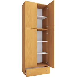 VCM Lona Aktenschrank 70 x 200 x 39 cm buche