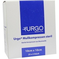 Urgo Mullkompressen 10x10 cm steril