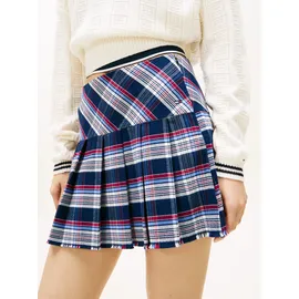 Tommy Hilfiger Karorock Damen Kariert Blau 36