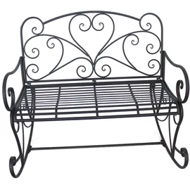 Hti-Living Schaukelbank 109 x 97 x 93 cm schwarz