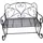 Hti-Living Schaukelbank 109 x 97 x 93 cm schwarz