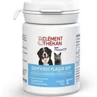 Clément Thékan Chien et Chat Poudre Orale Dentifrice 40g 40 g