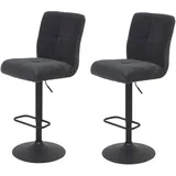 Hela Barhocker LENI 2er Set schwarz