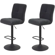 Hela Barhocker LENI 2er Set schwarz