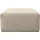 werk2 Hocker Zeus-XL Polyester 120 x 41 x 80 cm Beige