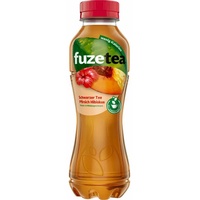 Fuze Tea Schwarzer Tee Pfirsich Hibiskus 12x0.40l Einweg-Pfand