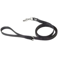 Julius-K9 Super-grip leash black/grey 20mm/1.8m with handle