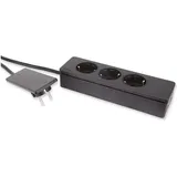 EVOline Steckdosenleiste 1,5 m Schwarz 1 St.