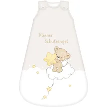 Herding 3385232235 - babybest® Babyschlafsack, Kleiner Schutzengel, Baumwolle, weiß/beige, 70x45cm