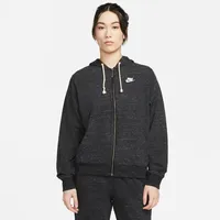 Nike Sportswear Gym Vintage Kapuzenjacke Damen black/white M