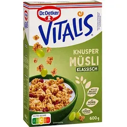 Dr. Oetker Vitalis Knuspermüsli Müsli 600,0 g