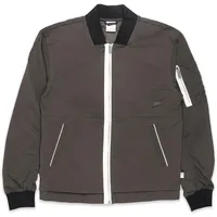 Nike Herren Jacke Sportswear Style Essentials, Ash/Schwarz/Ice Silver/Medium Ash, DM6703-254, Size M