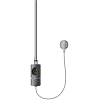 Luxebath Heizstab 600W Anthrazit mit Thermostat LCD Bildschirm Temperaturregler