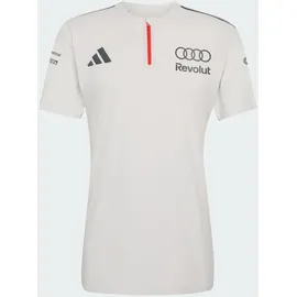 adidas Audi Revolut F1 Team Engineers & Marketing POLOSHIRT, KURZÄRMELIG - Chalk Pearl / Iron Metallic - L