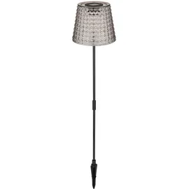 GLOBO Solarleuchte Kunststoff H 60 cm 4er Set schwarz