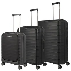 Travelite Kofferset 3tlg. Mooby S+/M erw./L schwarz