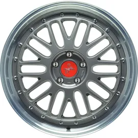 Keskin Tuning Keskin KT22 Retro 8.5x19 ET45 5x108 72,6, Titan Grey Lip Polish