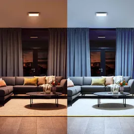 Philips Aurelle 1 LED quadratisch weiß