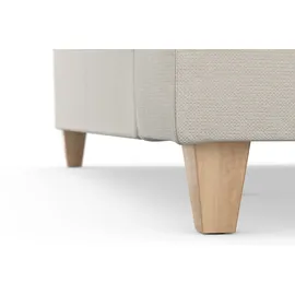 sit&more Ecksofa SIT & MORE "Farö L-Form", beige (creme), B:251cm H:90cm T:187cm, Sofas, Ecksofa, inklusive Federkern, wahlweise mit Bettfunktion und Bettkasten