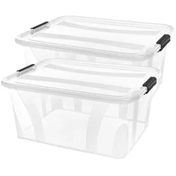 SIENA HOME Aufbewahrungsbox Anzio 21 l 2er-Set