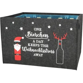Cepewa Bier-Adventskalender DIY 2023 Weiß/Rot/Schwarz/Grau