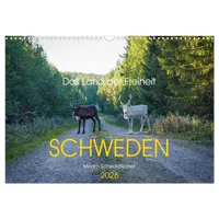 Calvendo Das Land der Freiheit Schweden (Wandkalender 2026 DIN