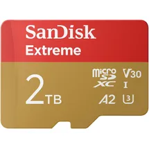 SanDisk Extreme microSDXC Speicherkarte bis 240 MB/s lesen Class 3 U3,