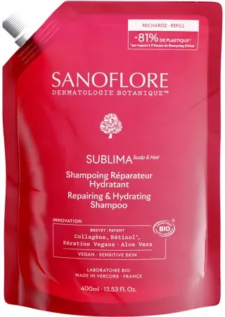 Sanoflore Sublima Reparierendes Shampoo Nachfüllpackung 400ml