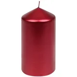 Stumpenkerzen Edelglanz Stumpenkerze 150 x 77 mm rot 4 St.