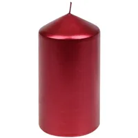 Stumpenkerzen Edelglanz Stumpenkerze 150 x 77 mm rot 4 St.